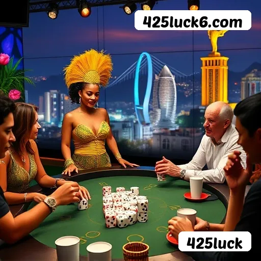 Roleta e blackjack 425luck